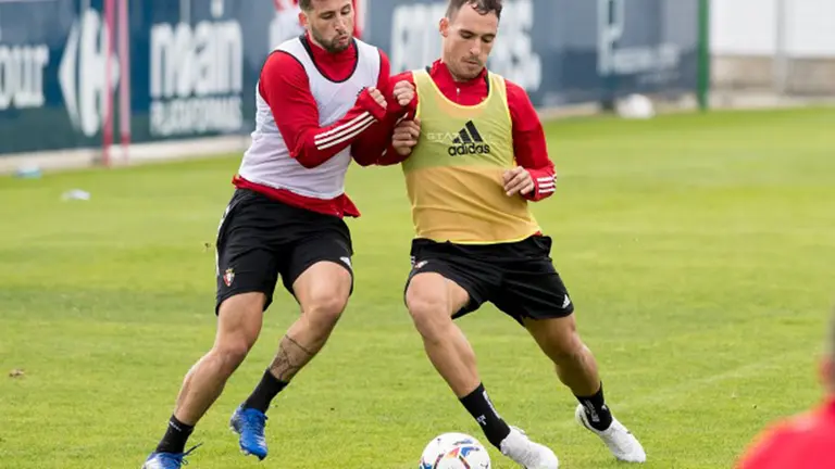 Osasuna ha regresado a Tajonar para preparar su duelo en Ipurúa. OSASUNA