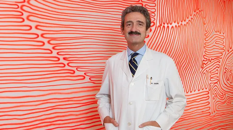 El Dr. Bruno Sangro, director de la Unidad de Hepatología de la Clínica Universidad de Navarra, dirigió el ensayo clínico NASIR. CUN