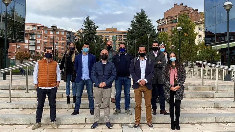 Nueva junta directiva de la Asociación de Jóvenes Empresarios de Navarra. ASOCIACIÓN DE JÓVENES EMPRESARIOS DE NAVARRA