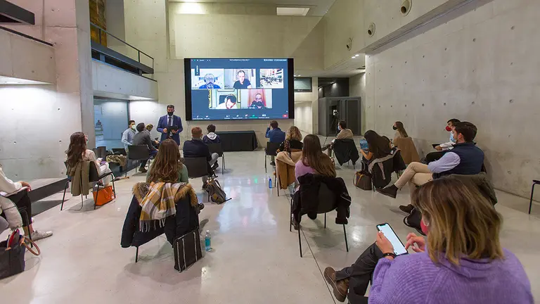 Encuentro de corresponsales de la Universidad de Navarra para analizar las elecciones de EEUU. UNAV
