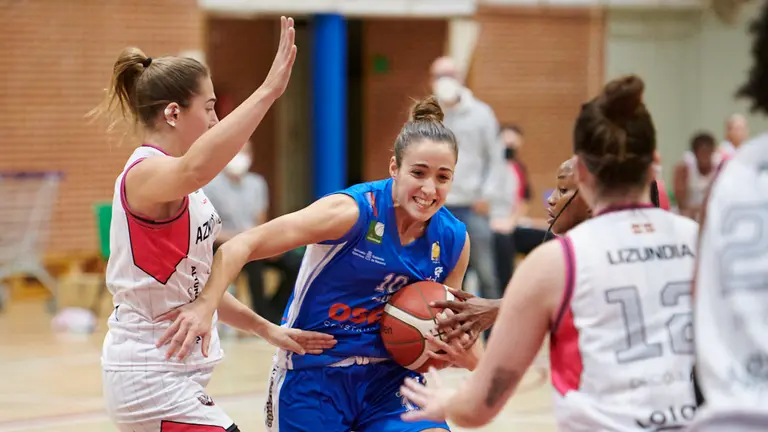 El FNB Ardoi de la Liga Femenina 2 de baloncesto recibe en casa al Azkoitia Azpeitia ISB en la cuarta jornada de liga. PABLO LASAOSA