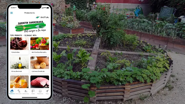 Nueva app creada por INTIA para incentivar el consumo directo entre agricultores y ganaderos con los consumidores navarros. CEDIDA