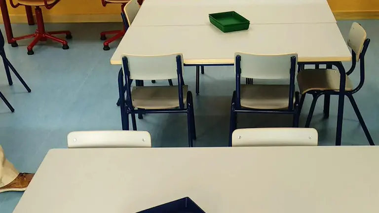 Imagen de recurso de un aula. EUROPA PRESS