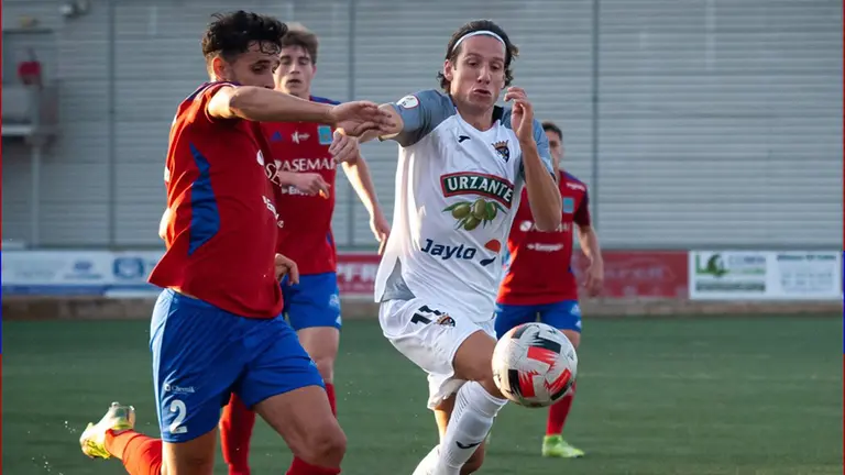 Partido de Segunda B entre el Tarazona y el Tudelano. @SDTarazona.