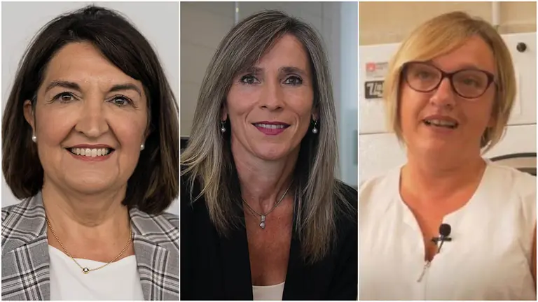 Dolores, Ana y Beatriz.