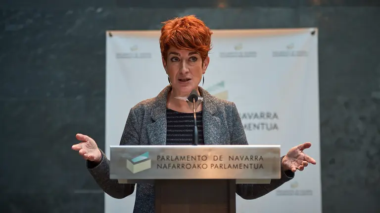La portavoz de EH Bildu, Bakartxo Ruiz. MIGUEL OS&Eacute;S
