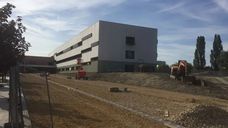 Obras en el instituto de Sarriguren GOBIERNO DE NAVARRA