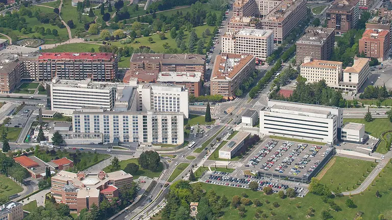 Edificios de Ciencias, la Clínica Universidad de Navarra y el CIMA. UNIVERSIDAD DE NAVARRA