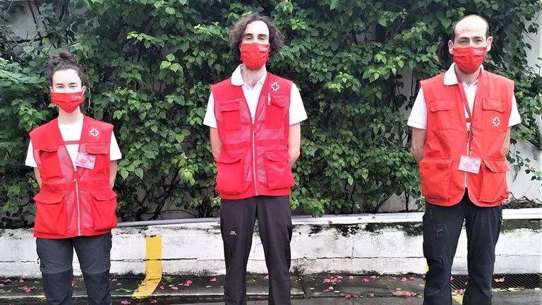 Delegación navarra en Honduras. CRUZ ROJA NAVARRA