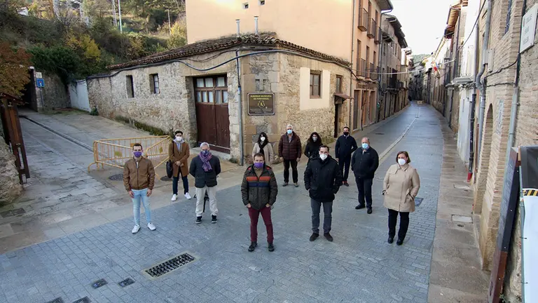 Renovación de la calle Rua en Estella. AYUNTAMIENTO DE ESTELLA