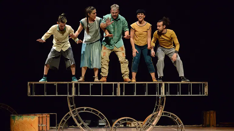 Circo 'Esencial' en Teatro Gayarre. CEDIDA