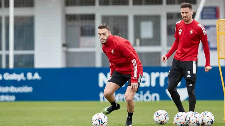 Roberto Torres en Tajonar. CA Osasuna.