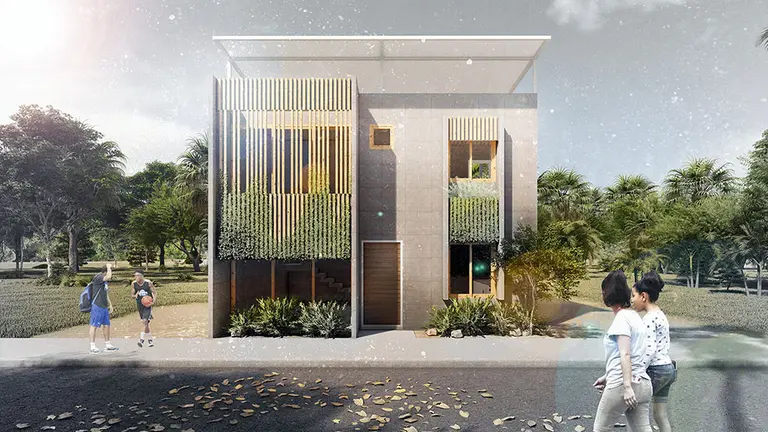 Viviendas bioclimáticas diseñadas por graduados de la Universidad de Navarra ganan un concurso del Gobierno de Perú. UNIVERSIDAD DE NAVARRA