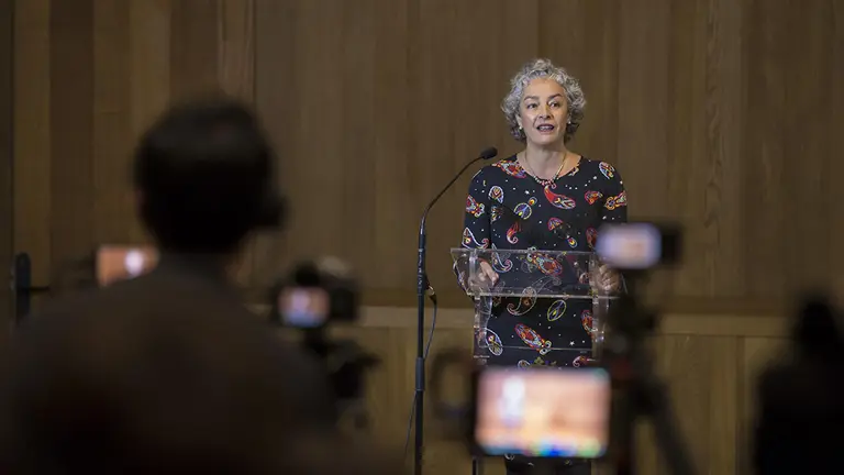 Silvia Azpilicueta (directora del área de Comercio y Turismo del Ayuntamiento de Pamplona). AYUNTAMIENTO DE PAMPLONA