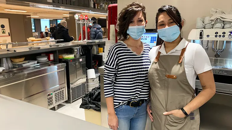 El club manguiverde ha inaugurado su nuevo servicio de bar y restaurante que atiende Ana López y su equipo desde este viernes 18 de diciembre. Navarra.com