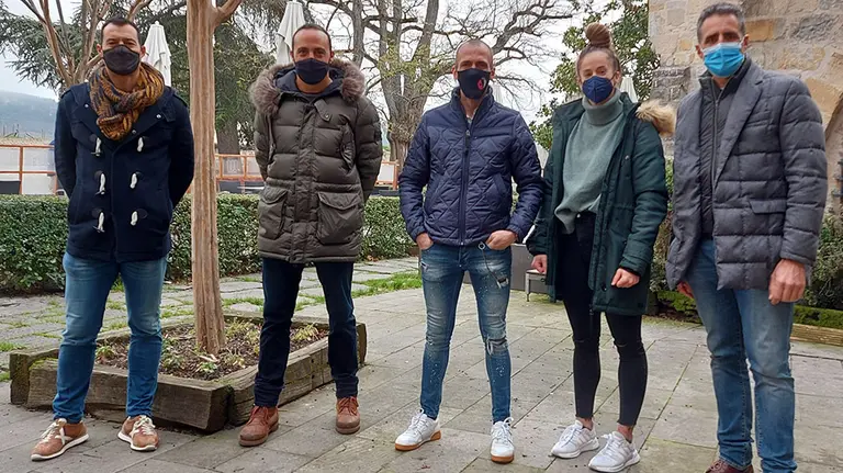 Cinco deportistas navarros de élite hablan de la Navidad 2020 con el Covid-19. Cedida.