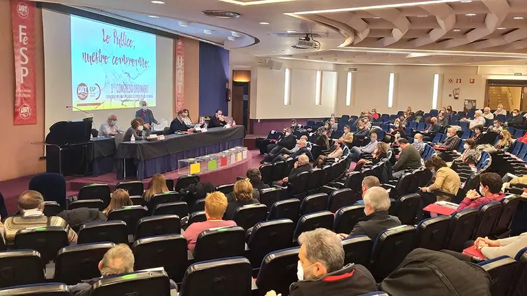 Nueva comisión ejecutiva de la Federación de Servicios Públicos de la UGT de Navarra. UGT