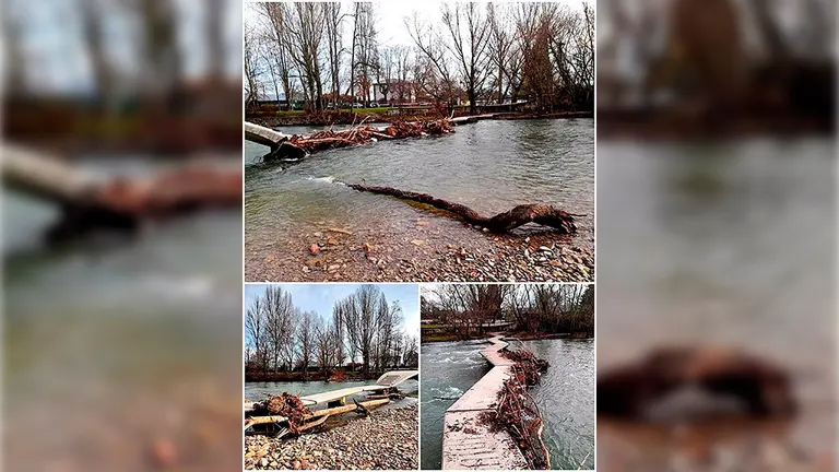 magen de las pasarelas en Pamplona. PSN DE PAMPLONA