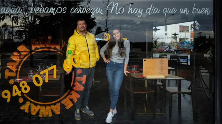 Nueva Cervecera Pollería en la calle Monte Monjardín 12. MIGUEL OSÉS