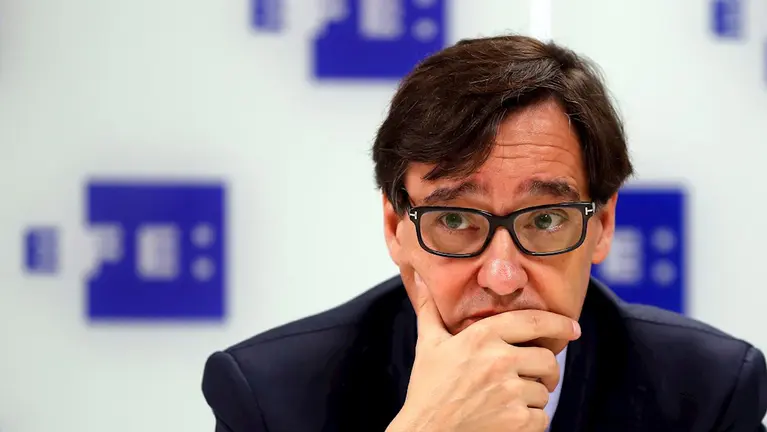 Salvador Illa en una entrevista concedida a la agencia Efe. EFE