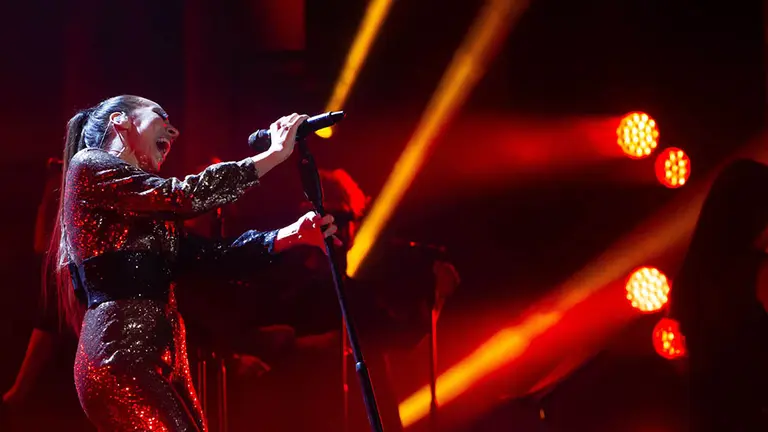 Mónica Naranjo en el Teatro Romano de Mérida. STONE&MUSIC