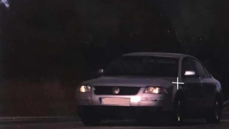 Vehículo denunciado por circular a 173 km/h en una vía de 90. POLICÍA FORAL