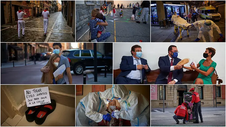 Como de imágenes de fotografías que resumen el año 2020 a través de la mirada de los fotógrafos de NAVARRA.COM