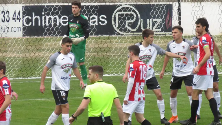 Partido entre el Tudelano y la SD Logroñés en la capital ribera. CD Tudelano