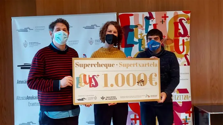 La ganadora de la campaña. ASOCIACIÓN DE COMERCIANTES DE NAVARRA