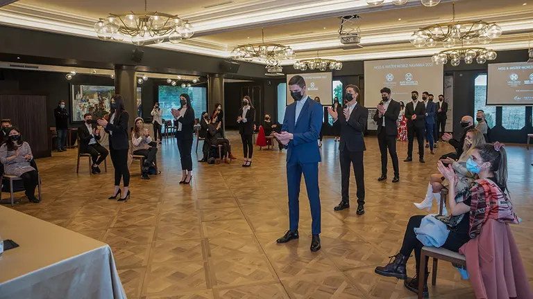 Casting final del certamen “Miss & Mr World Navarra 2021” en el Castillo de Gorráiz. CEDIDA