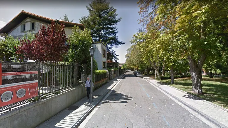 Calle de Pamplona que estará dedicada a los colegios sanitarios. AYUNTAMIENTO DE PAMPLONA