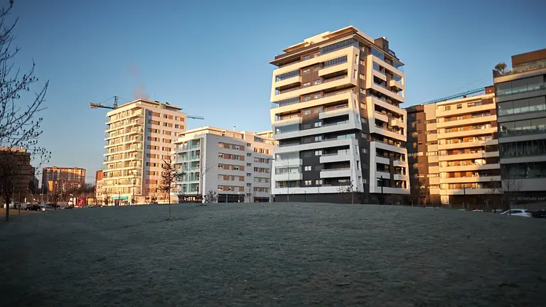 Barrio Lezkairu de Pamplona. PABLO LASAOSA