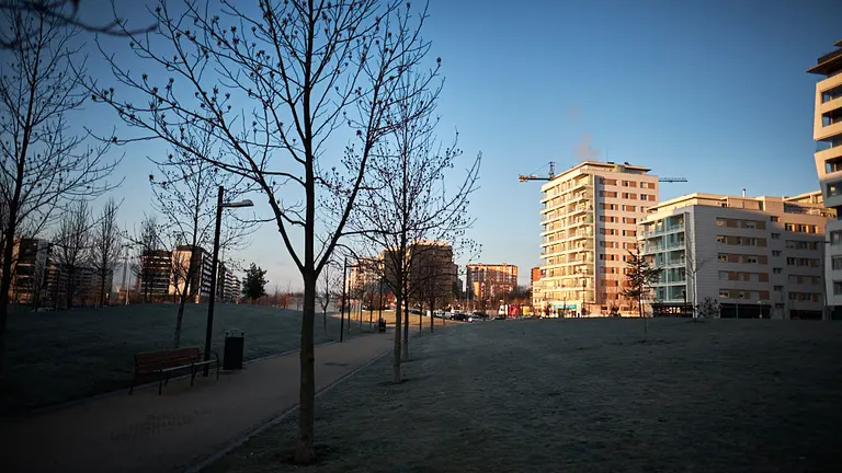 Barrio Lezkairu de Pamplona. PABLO LASAOSA