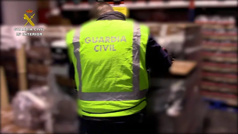 Imagen de la operación. GUARDIA CIVIL