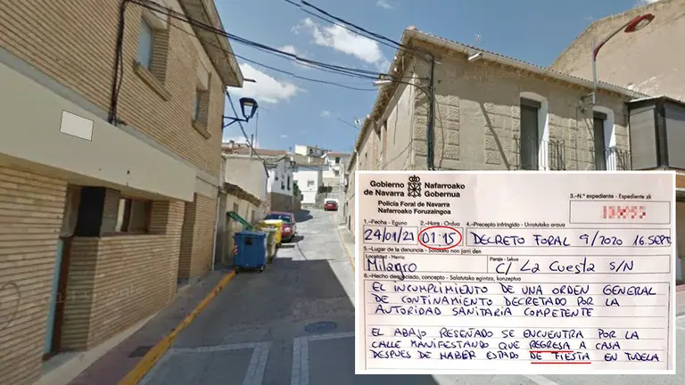 Calle La cuesta, en Milagro. ARCHIVO