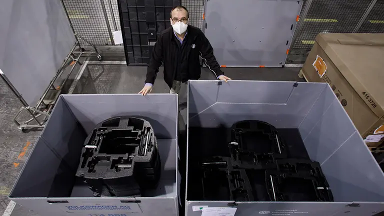 Andrés Vitas Gil, coordinador del Programa de Ideas. VOLKSWAGEN NAVARRA