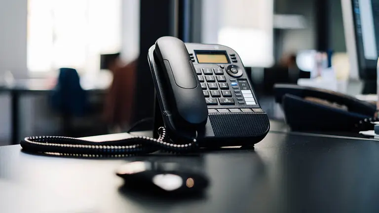 Teléfono fijo. ARCHIVO