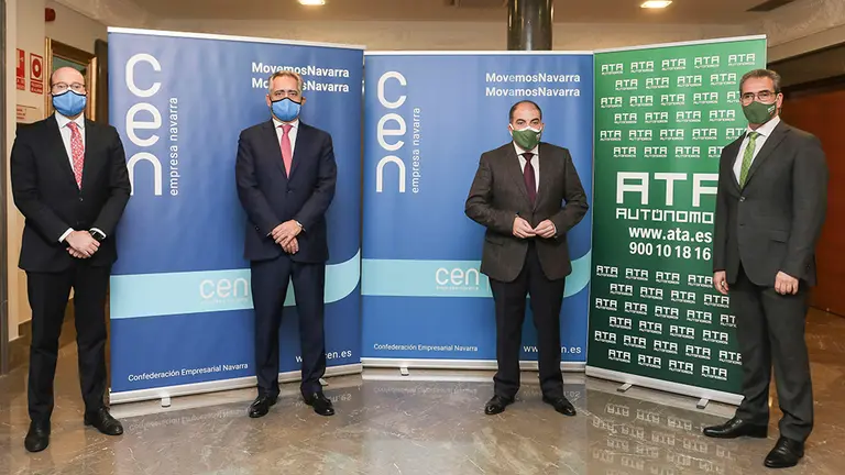 Miembros de la CEN y de ATA tras su integración. CEDIDA