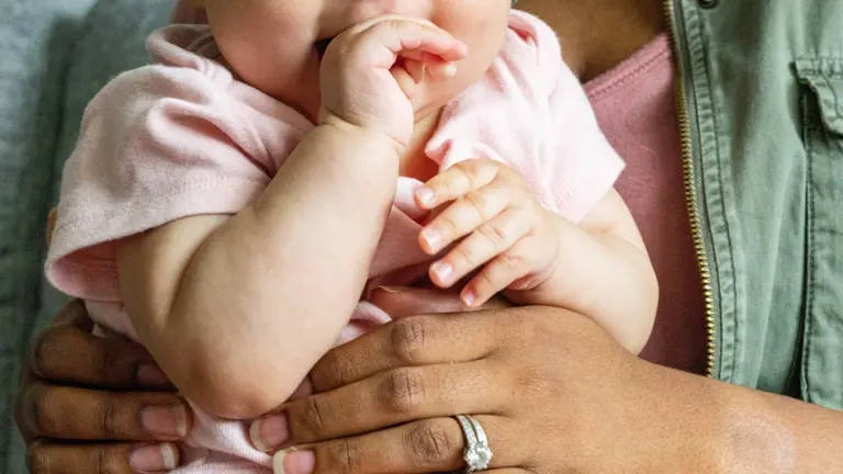 Imagen de archivo de un bebé. ARCHIVO