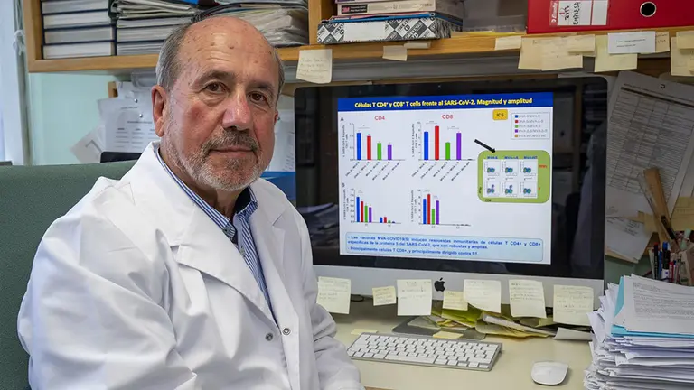 Mariano Esteban, bientífico del CNB-CSIC. CONSEJO SUPERIOR DE INVESTIGACIONES CIENTT