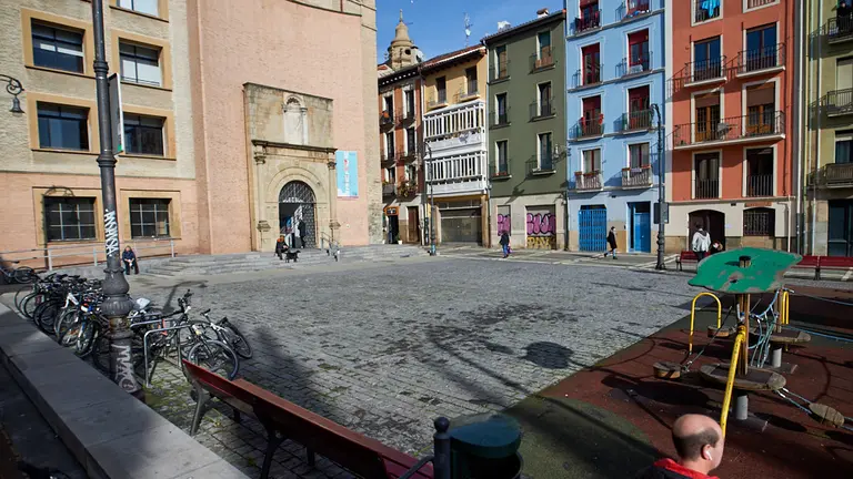 Plaza Compañía de Pamplona. MIGUEL OSÉS