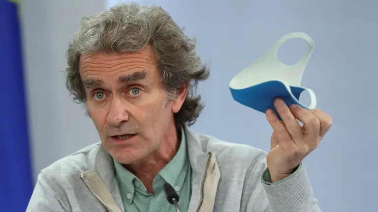 El portavoz del Centro de Coordinación de Alertas y Emergencias Sanitarias (CCAES), Fernando Simón. EFE/Kiko Huesca