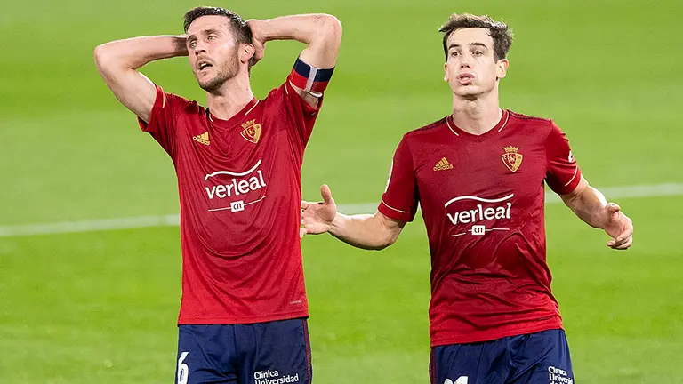 Partido entre Betis y Osasuna disputado en el Benito Villamarín de Sevilla. FOTO: CA OSASUNA