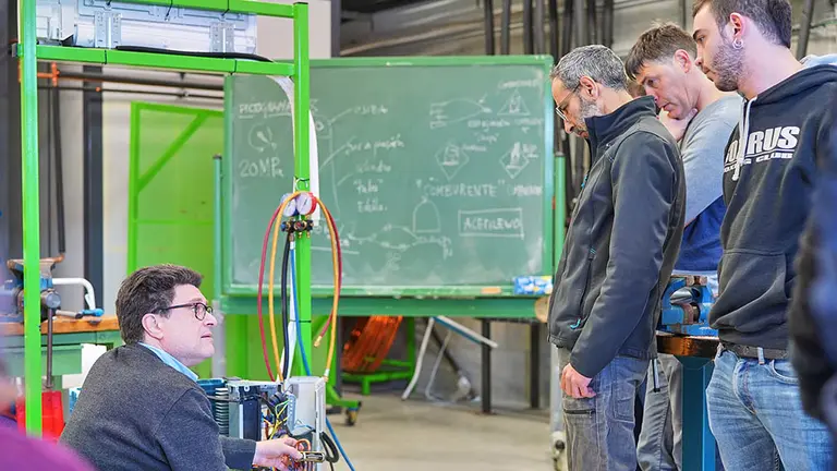 Formación en Fundación Saltoki. SALTOKI