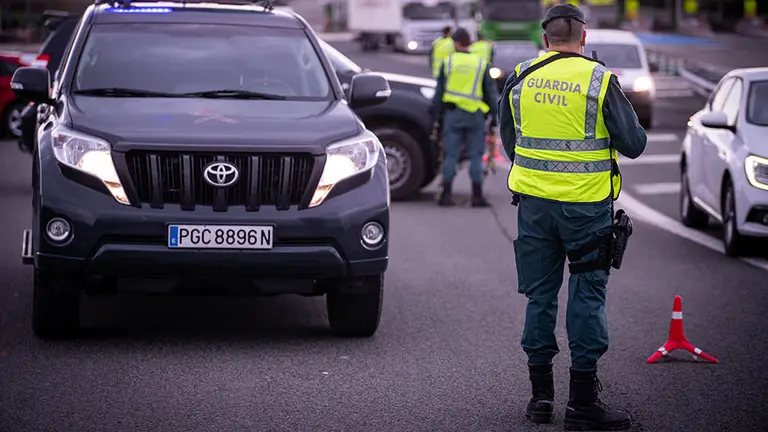 Control de la Guardia Civil. GUARDIA CIVIL
