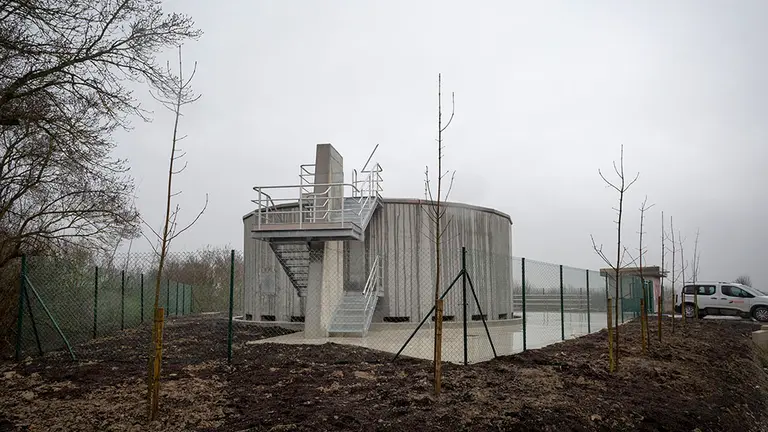 La nueva depuradora de aguas residuales de Izu. MCP