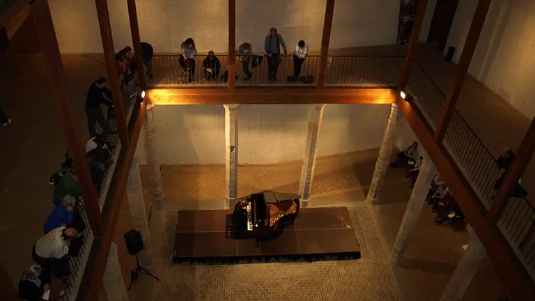 Una edicion anterior del ciclo Pamplona Acción Musical, celebrado en el Civivox Condestable. AYUNTAMIENTO DE PAMPLONA