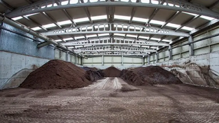 Compost en el EDAR de Arazuri MCP