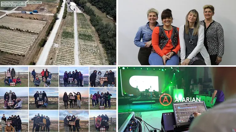 Imágenes de los Primeros Proyectos Clasificados en cada Zona y en la votación popular. GOBIERNO DE NAVARRA