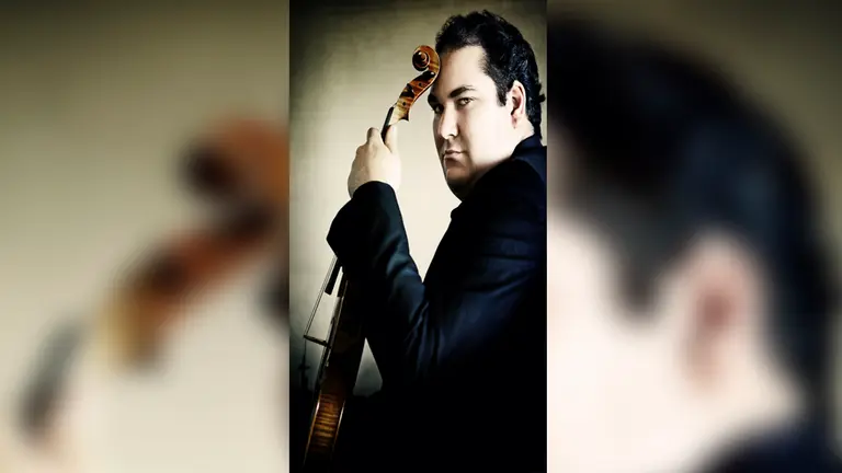 El violista Joaquín Riquelme. ORQUESTA SINFÓNICA DE NAVARRA